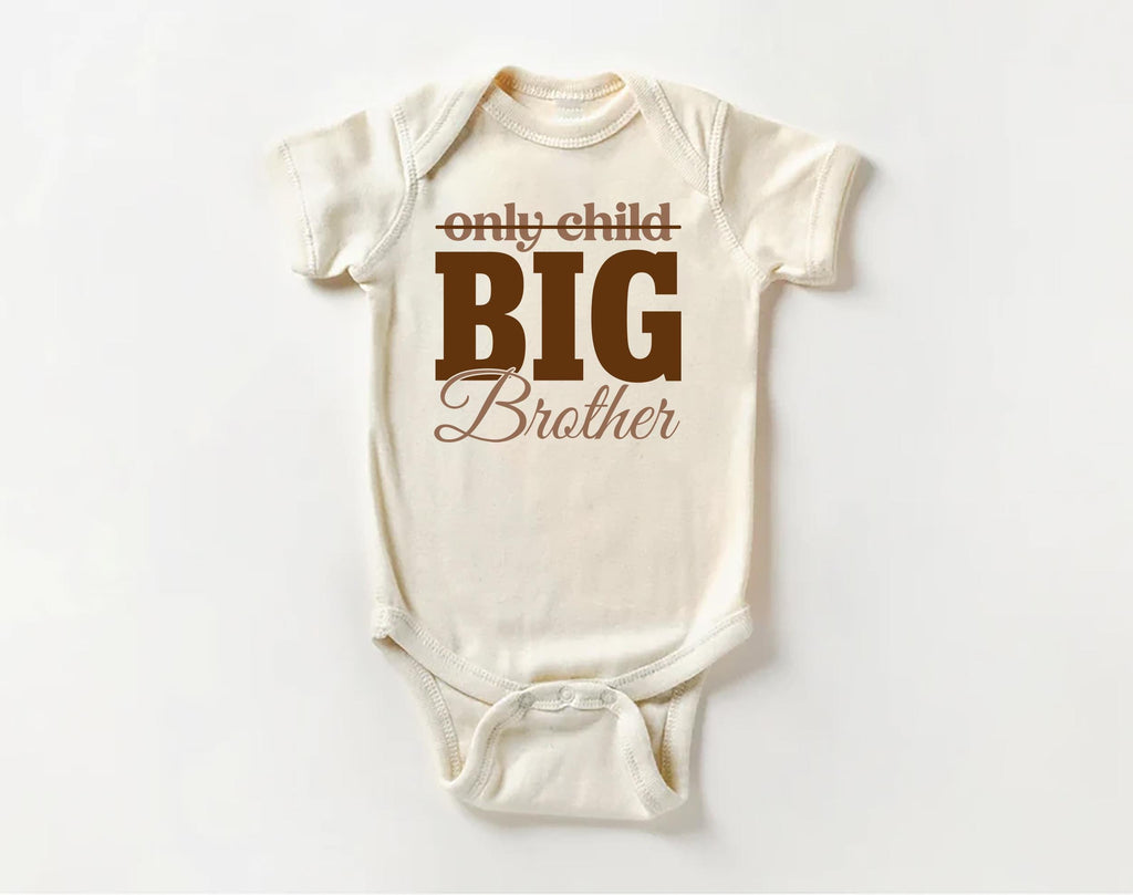 Big Brother Baby Bodysuit, Baby Shirt, Toddler Sweatshirt - Retro Big Brother Sibling Outfit, Cute Big Brother Gift, Pregnancy Announcement
