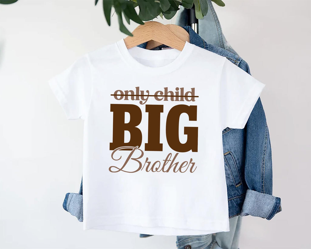 Big Brother Baby Bodysuit, Baby Shirt, Toddler Sweatshirt - Retro Big Brother Sibling Outfit, Cute Big Brother Gift, Pregnancy Announcement