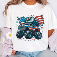 American Flag Eagle Long Sleeve Shirt