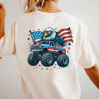American Flag Eagle Long Sleeve Shirt