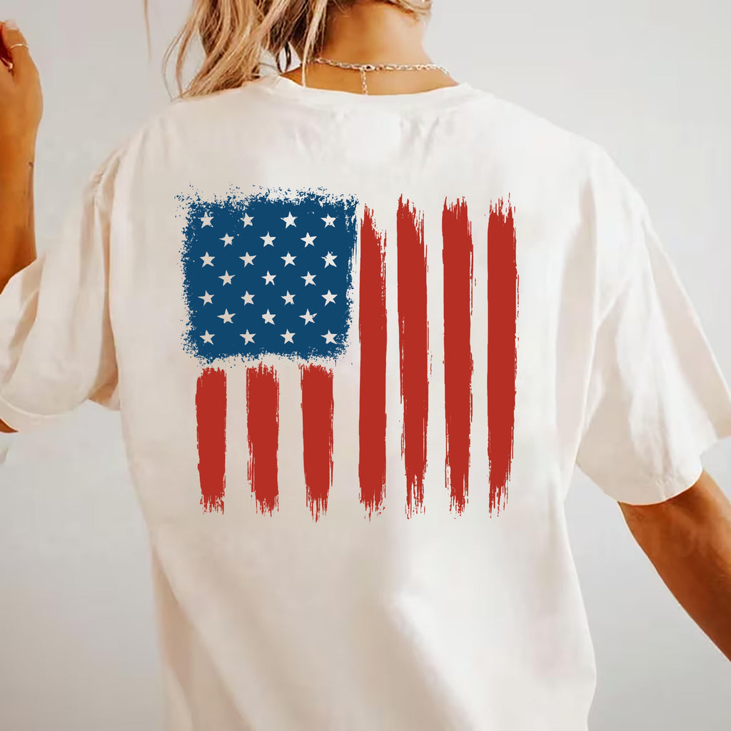 Patriotic American Flag Sweatshirt