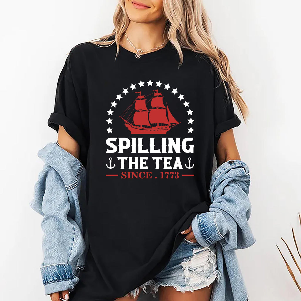 Spilling the Tea Since 1773 Long Sleeve Shirt