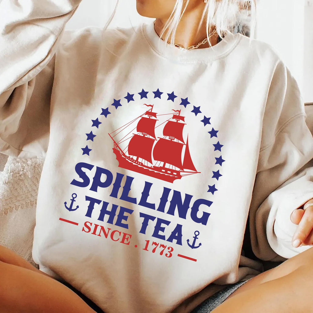 Spilling the Tea Since 1773 Long Sleeve Shirt