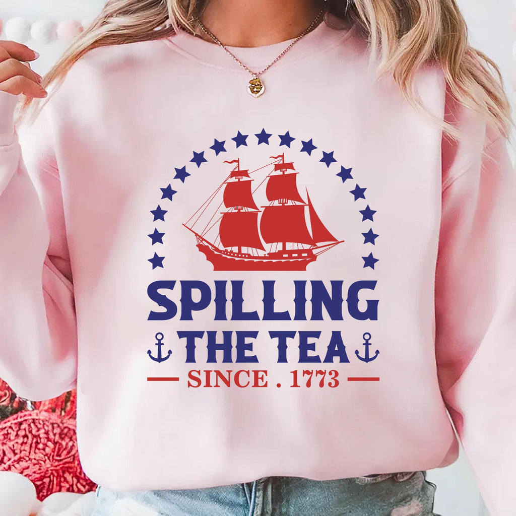 Spilling the Tea Since 1773 Long Sleeve Shirt