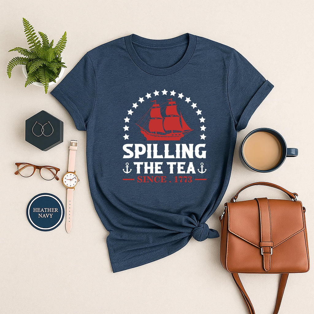 Spilling the Tea Since 1773 Long Sleeve Shirt