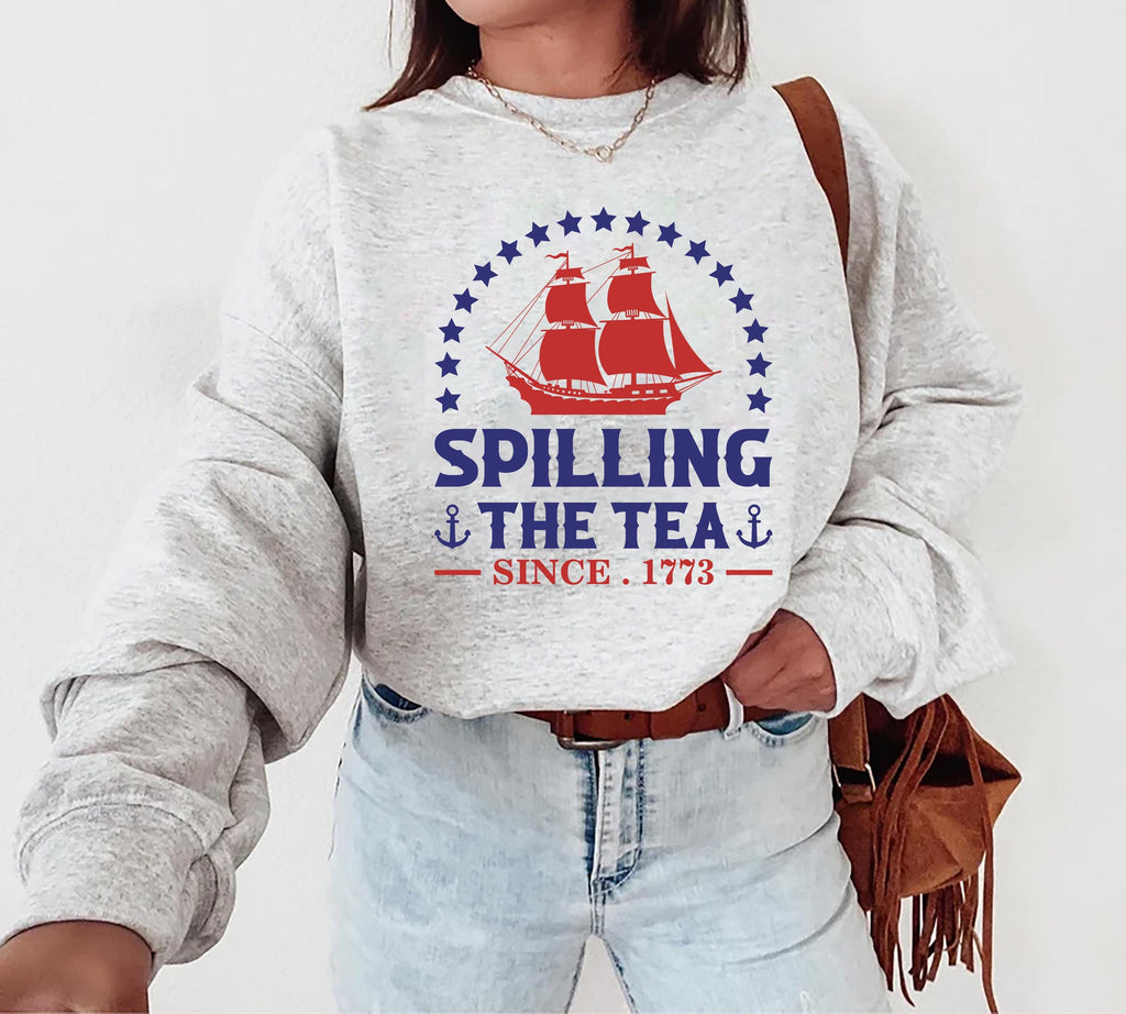 Spilling the Tea Since 1773 Long Sleeve Shirt