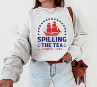 Spilling the Tea Since 1773 Long Sleeve Shirt