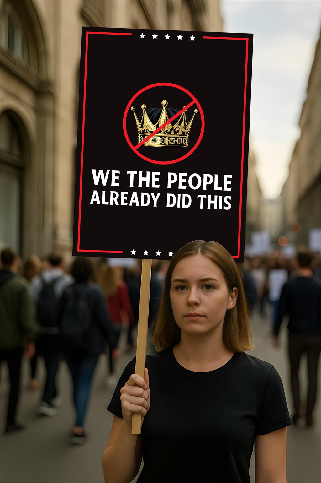 We The People Already Did This Protest Sign, Anti-Trump Resistance
