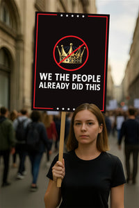 We The People Already Did This Protest Sign, Anti-Trump Resistance