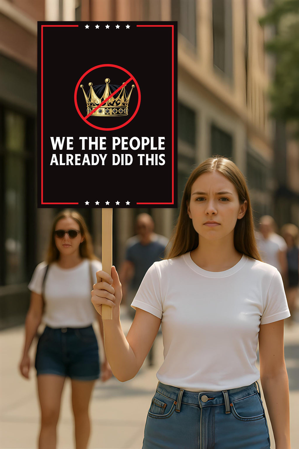 We The People Already Did This Protest Sign, Anti-Trump Resistance