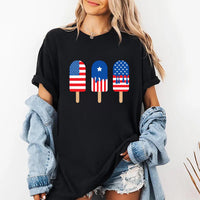 Patriotic Popsicle Short Sleeve T-Shirt