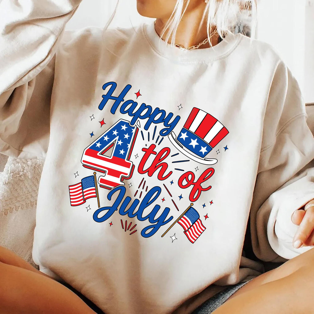 Happy 4th of July Sweatshirt