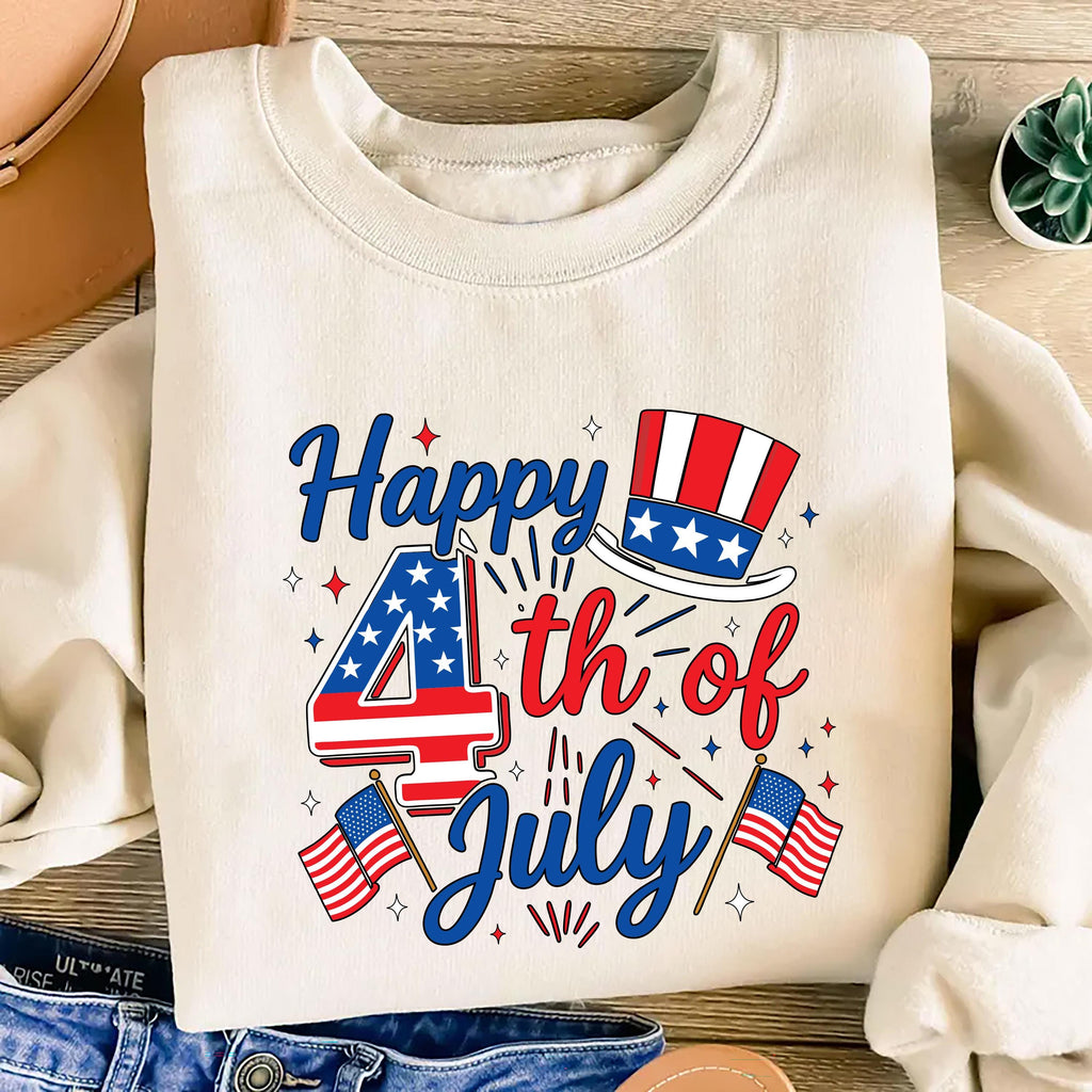 Happy 4th of July Sweatshirt