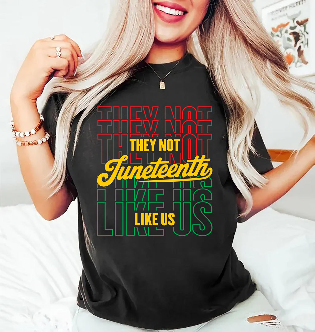 They Not Like Us Short Sleeve T-Shirt