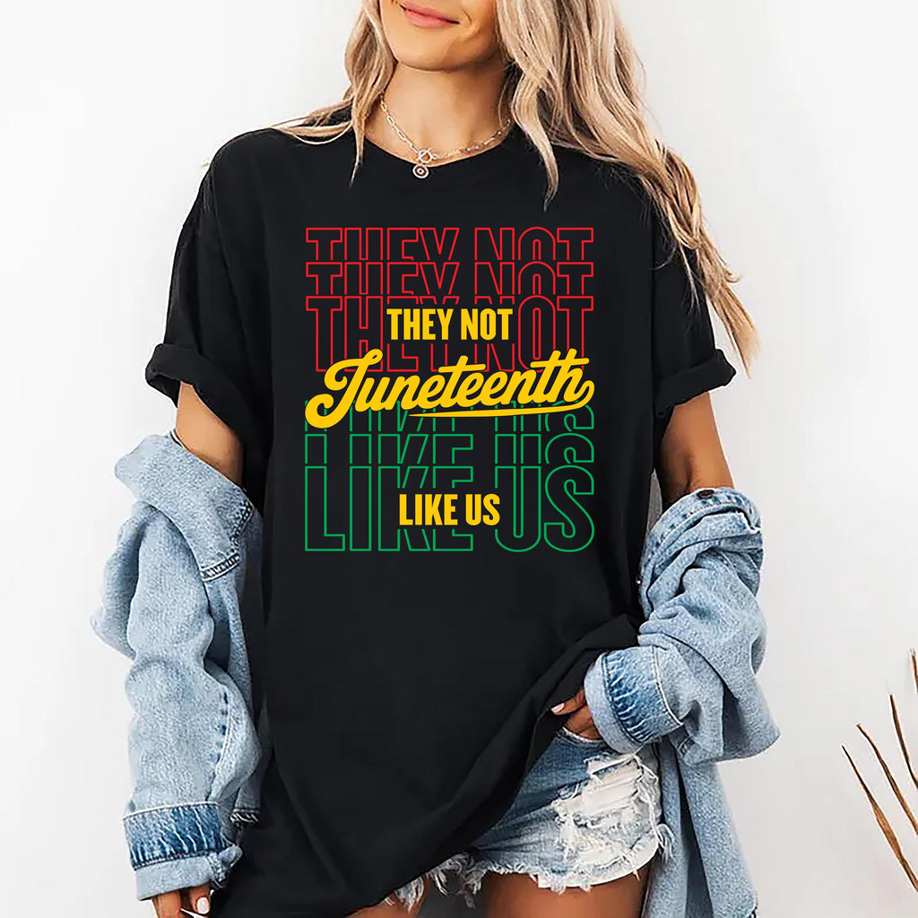 They Not Like Us Short Sleeve T-Shirt