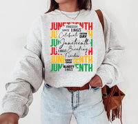 Juneteenth 1865 Sweatshirt