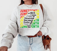 Juneteenth 1865 Sweatshirt