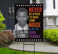 John Lewis Good Trouble Protest Yard Sign - Anti-Trump, Resist Racism, Resist Fascism Sign with Metal H-Stake (Copy)