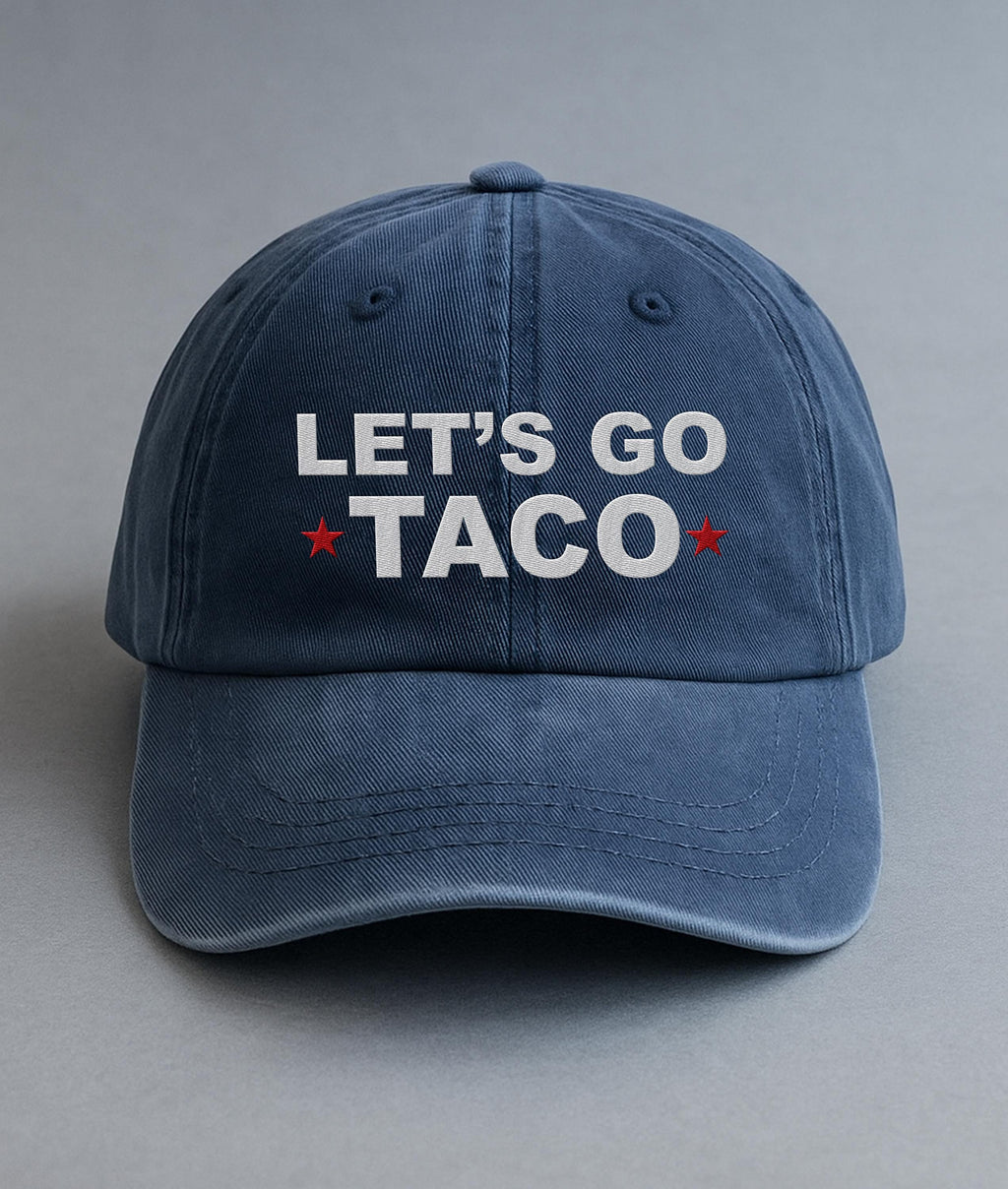 Taco Trump Always Chickens Out Embroidered Hat, Gift For Anti MAGA, Anti-Trump Hat