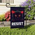 Resistance No Kings In America Garden Flag, 12x18 Inch Double Sided, Resist Hate, Anti-Trump Flag, Resist Racism Flag, Resist Fascism Flag