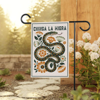 Immigrant Rights Shirt Chinga La Migra Garden Flag