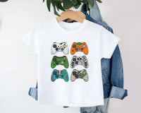 Gaming Halloween Retro Gamer Baby Shirt, Baby Bodysuit, Trendy Fall Toddler Sweatshirt - Cute Boys Spooky Outfit, Trick or Treat Look