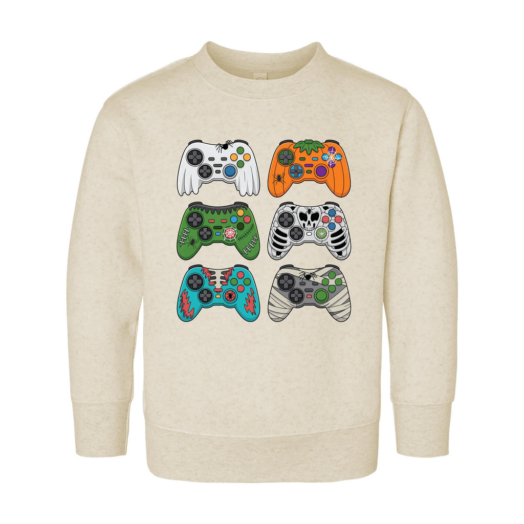 Gaming Halloween Retro Gamer Baby Shirt, Baby Bodysuit, Trendy Fall Toddler Sweatshirt - Cute Boys Spooky Outfit, Trick or Treat Look