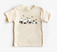Ghost Kitty Cat Baby Bodysuit, Cute Ghost Baby Shirt, Retro Halloween Toddler Sweatshirt - Fall Cat Outfit, Spooky Season Baby Clothes