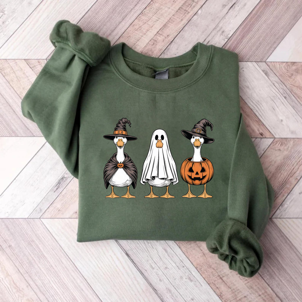 Boo Ghost Goose Sweatshirt