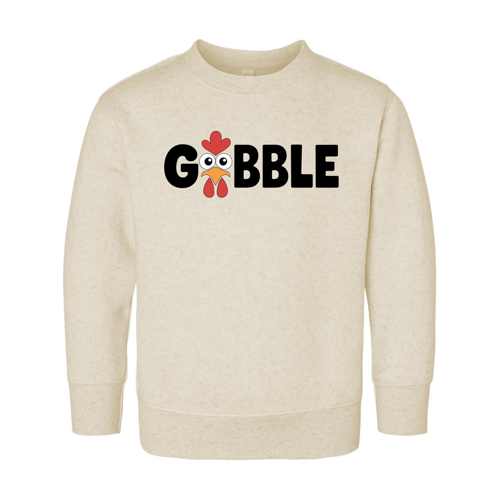 Gobble Baby Bodysuit, Funny Turkey Baby Shirt, Cute Toddler Thanksgiving Sweatshirt