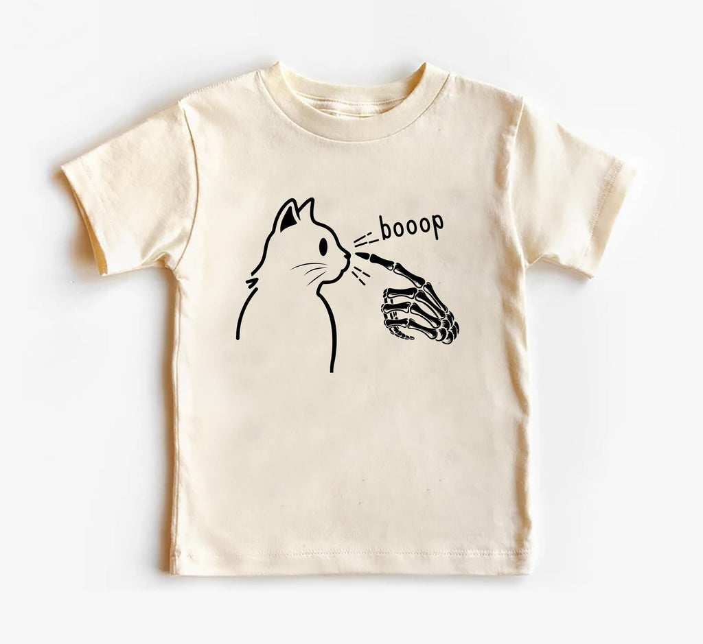 Boop! Baby Bodysuit, Halloween Cat Baby Shirt, Cute Toddler Sweatshirt - Spooky Season Outfit, Retro Fall Baby Clothes for Halloween