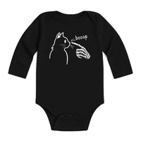 Boop! Baby Bodysuit, Halloween Cat Baby Shirt, Cute Toddler Sweatshirt - Spooky Season Outfit, Retro Fall Baby Clothes for Halloween
