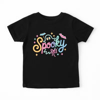 Spooky Neon Ghost Baby Bodysuit, Cute Halloween Girl Baby Shirt, Toddler Sweatshirt - Bright Ghost Fall Outfit, Fun Spooky Kids Clothes