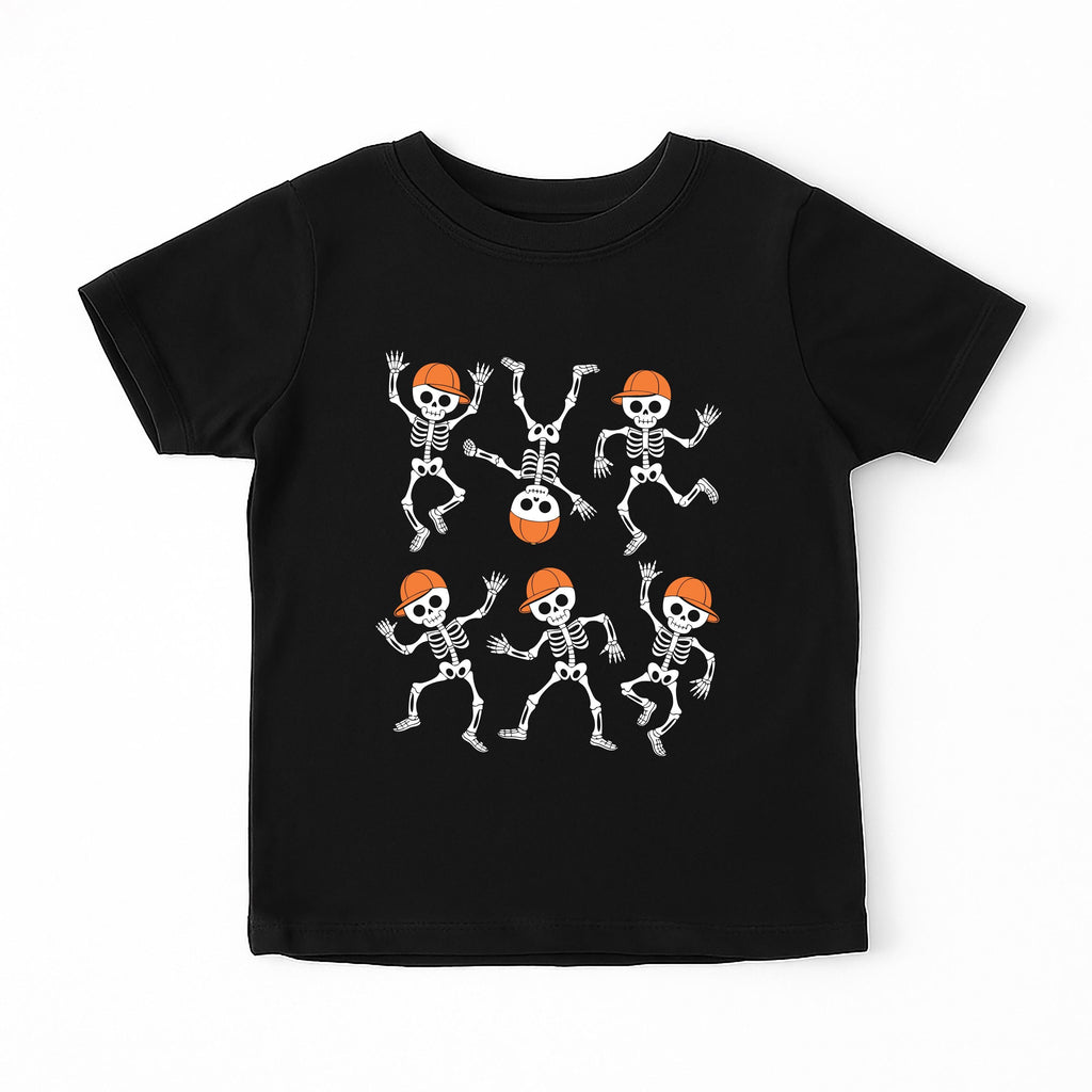 Dancing Skeletons Baby Bodysuit, Retro Halloween Boy Baby Shirt, Toddler Sweatshirt - Spooky Fall Kids Outfit, Trick or Treat Clothes