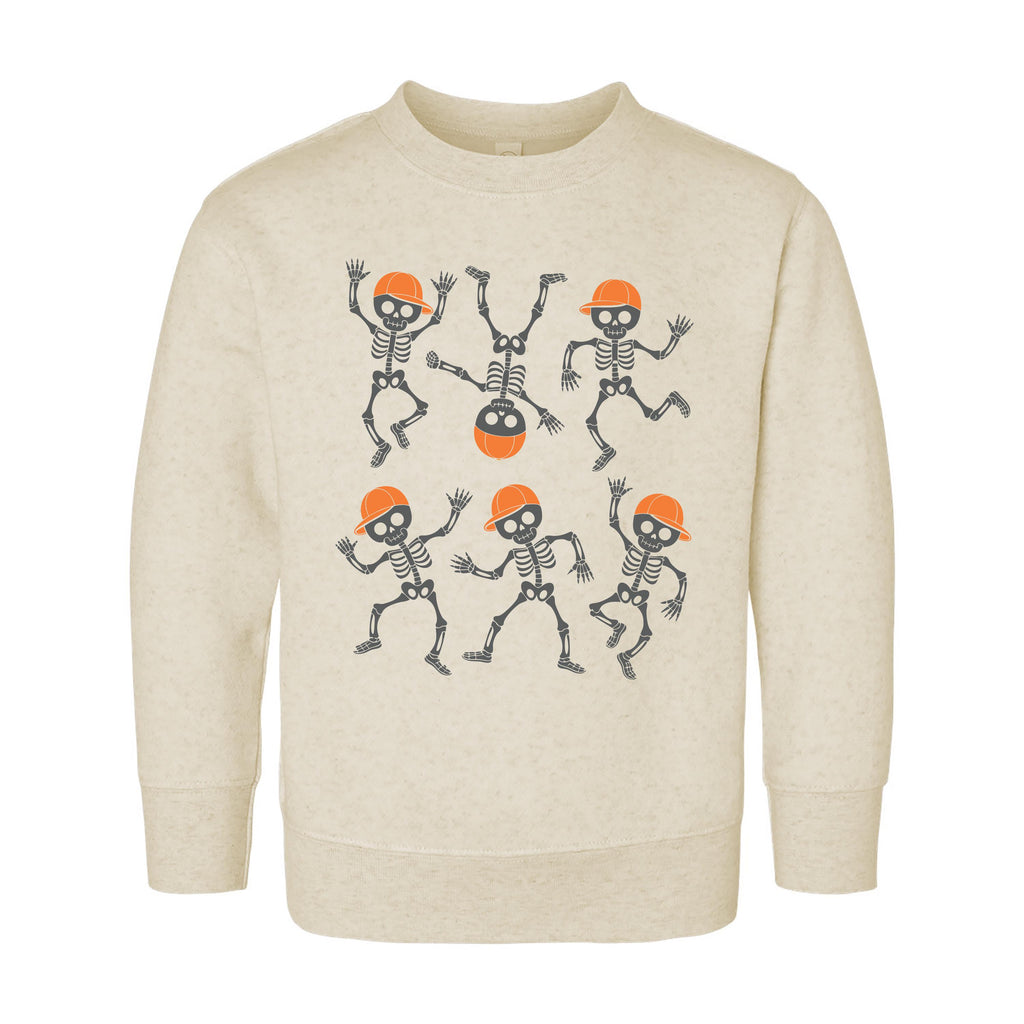 Dancing Skeletons Baby Bodysuit, Retro Halloween Boy Baby Shirt, Toddler Sweatshirt - Spooky Fall Kids Outfit, Trick or Treat Clothes