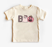 Boo Ghost Baby Bodysuit, Cute Halloween Girl Baby Shirt, Toddler Sweatshirt - Funny Spooky Outfit, Fall Trick or Treat Baby Clothes