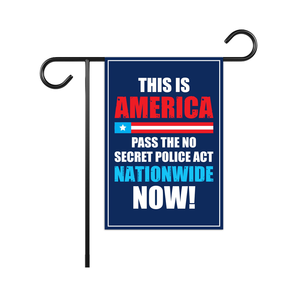 Rejecting Kings Since 1776 Garden Flag, Double Sided, John Lewis, Resist Hate, Anti-Trump Flag, Resist Racism Flag, Resist Fascism Flag