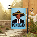 Pendejo No Kings In America Garden Flag, 12x18 Inch Double Sided, Resist Hate Flag, Anti-Trump Flag, Resist Racism Flag, Resist Fascism Flag