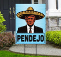 Pendejo No Kings In America Yard Sign, Resist Hate Lawn Sign, Anti-Trump Sign, No Kings Liberty, Resist Fascism Yard Sign with Metal H-Stake