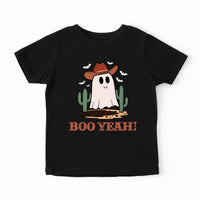 Retro Boo Ya Baby Shirt, Boo Yeah Ghost Baby Bodysuit, Toddler Sweatshirt - Cute Halloween Outfit, Funny Spooky Fall Baby Costume