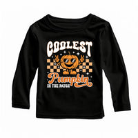 Boys Halloween Baby Shirt, Coolest Pumpkin Baby Bodysuit, Toddler Sweatshirt - Funny Fall Pumpkin Outfit, Cute Spooky Boy Costume