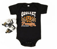 Boys Halloween Baby Shirt, Coolest Pumpkin Baby Bodysuit, Toddler Sweatshirt - Funny Fall Pumpkin Outfit, Cute Spooky Boy Costume