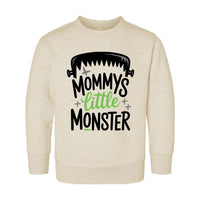 Funny Halloween Baby Shirt, Mommy’s Little Monster Baby Bodysuit, Toddler Sweatshirt - Cute Spooky Outfit for Fall, Monster Costume
