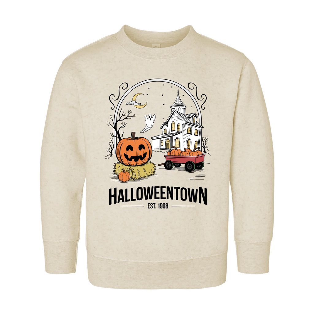 Retro Spooky Baby Shirt, Halloween Town Baby Bodysuit, Toddler Sweatshirt - Cute Fall Halloween Outfit, Trick or Treat Season Gift