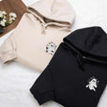 Spooky Season Embroidered Hoodie, Halloween Ghost Sweatshirt, Cute Ghost Shirt, Fall Long Sleeve Shirt, Cozy Halloween Outfit Gift