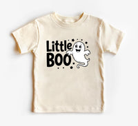 Little Boo Baby Bodysuit, Cute Ghost Baby Shirt, Retro Halloween Toddler Sweatshirt - Fall Baby Outfit, Spooky Season Infant Clothes