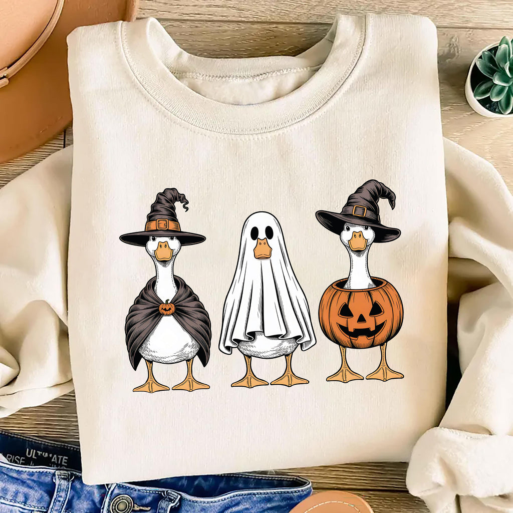 Boo Ghost Goose Sweatshirt
