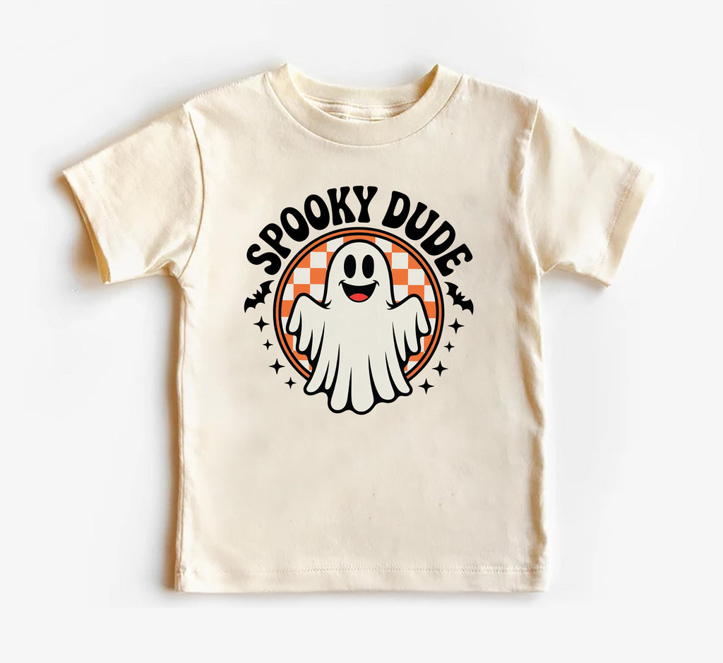 Spooky Dude Baby Bodysuit, Retro Ghost Boy Baby Shirt, Halloween Toddler Sweatshirt - Cute Fall Outfit for Boys, Trick or Treat Look