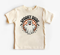 Spooky Dude Baby Bodysuit, Retro Ghost Boy Baby Shirt, Halloween Toddler Sweatshirt - Cute Fall Outfit for Boys, Trick or Treat Look
