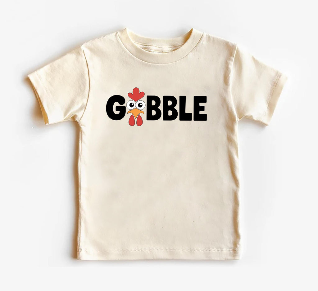 Gobble Baby Bodysuit, Funny Turkey Baby Shirt, Cute Toddler Thanksgiving Sweatshirt